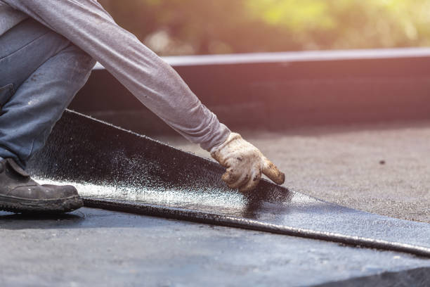 Professional Emergency Waterproofing technician working in Union, MI